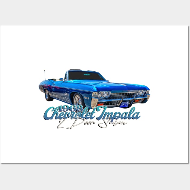 1968 Chevrolet Impala Super Sport Convertible Wall Art by Gestalt Imagery